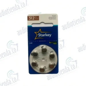 Pilas para Audífono # 312 Marca Starkey 1.45 V