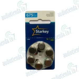 Pilas para Audífono # 675. Marca Starkey. 1.45 V